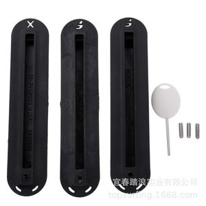 Plug de cola para tabla de surf Future Fin Box, izquierdo, central, derecho, con tornillos y llave para aguas oceánicas - Product Image 1