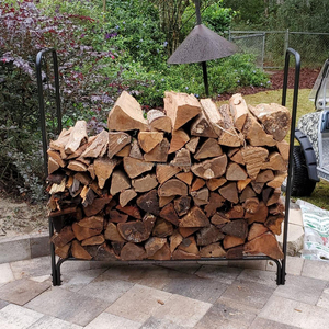 Porta Legna HY-LS-04A, Rastrelliera per Legna <span class=keywords><strong>da</strong></span> Ardere in Metallo con Copertura, Supporto per Legna <span class=keywords><strong>da</strong></span> Esterno - Product Image 4