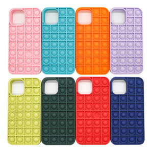 Fundas para Teléfonos Móviles de TPU+PC con Diseño de Animales, Antiestrés, con Burbujas, para Aliviar el Estrés, Moldeadas Hidráulicamente - Product Image 1