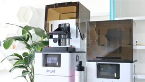 Ifun thương hiệu biocompatible <span class=keywords><strong>3D</strong></span> nha khoa mô hình máy in an toàn và vô hại với tốc độ in nhanh USB kết nối 1 năm bảo hành - Product Image 2