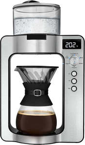 Machine à café filtre semi-automatique intelligente et programmable 6 tasses avec contrôle de la température en acier inoxydable pour usage domestique et hôtelier - Product Image 4