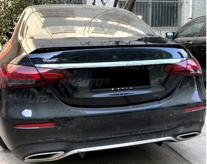 สำหรับ Mercedes Benz E-Class W213 E200 E260 E300 4 ประตู ซีดาน ปี 2016-2023 ชุดแต่งสปอยเลอร์หลัง ชุดแต่งฝากระโปรงท้ายรถยนต์ อุปกรณ์ตกแต่งรถยนต์ - Product Image 5