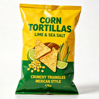Bolsas de Plástico para Snacks con Sellado Trasero Impreso, Acabado Brillante, Selladas con Calor y Lámina de Aluminio para 100g 200g 300g, ¡Oferta!