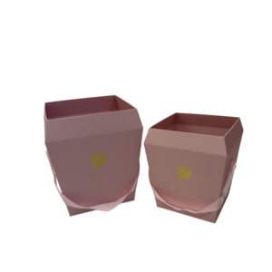 Caja de Regalo de Flores para las Fiestas Más Vendida, con Asa, Caja de Flores Portátil para el Día de San Valentín, Caja de Arreglos Florales Portátil - Product Image 5
