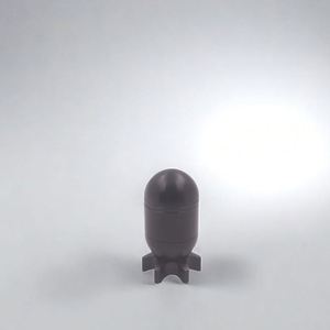 CANNA 2025 Nouveau modèle Missile Mrinder Filtre à cigarettes jetable en aluminium anodisé 40 mm - 4 couches pour la fumée - Product Image 4