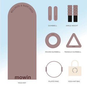 Tapetes de <span class=keywords><strong>Yoga</strong></span> Ecológicos Antideslizantes Personalizados de Alta Calidad con Logotipo, Venta al Por Mayor - Product Image 1