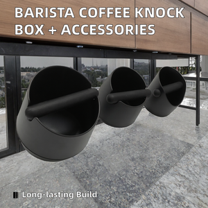 Boîte à café à café KCT noire amovible en plastique ABS écologique, design moderne, accessoires de café en stock – Offre spéciale - Product Image 2