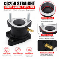 Collecteur d'admission 30MM avec tuyau 200CC 250CC Taotao Bashan Hsun Shineray ZongShen CG250 Dirt Pit Bike ATV Quad Buggy