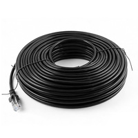 Cable de Conexión Ethernet Cat5e UTP, 100Mbps, RJ45, Cable de Red de Cobre Puro 23/24AWG, Cable de Conexión LAN, CE, RoHS, FCC, para Router, Switch, PC