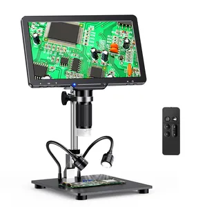 HD MI USB Lab <span class=keywords><strong>Microscope</strong></span> vidéo industriel numérique Caméra Téléphone Pixel Cadre d'origine CMOS 24MP Full HD 1080P Monoculaire MP4 JPG - Product Image 1