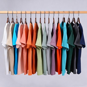 Mùa Hè Áo Thun Bán Buôn Quần Áo Các Nhà Sản Xuất Tùy Chỉnh Thời Trang Phố Đồng Bằng 100% Bông Của Phụ Nữ T-<span class=keywords><strong>Shirts</strong></span> Cộng Với Kích Thước Quần Áo Cho Nam Giới - Product Image 1