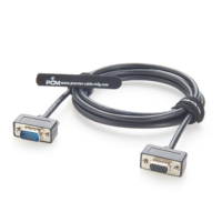 Kabel SVGA VGA terisolasi PVC konduktor tembaga Ultra ramping dudukan Panel untuk peralatan listrik 1m