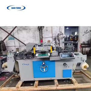 Machine de découpe automatique d'étiquettes autocollantes Nantong NT 320, largeur 320 mm, 220 V, pour le traitement des autocollants - Product Image 3