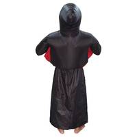 Costume gonflable de démon de fête, déguisement de poupée de dessin animé d'Halloween MS Death, en forme de crâne