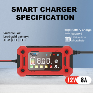 <span class=keywords><strong>Cargador</strong></span> de Batería Rápido e Inteligente para Automóvil, 12V 8A, <span class=keywords><strong>Cargador</strong></span> y Mantenedor de Batería Automático para Automóvil, Camioneta, ATV, UTV, Barco, Marino, RV - Product Image 2