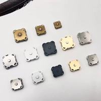 Kancing Magnet Plum Blossom, Kancing Tekan, Kancing Magnet Jahit Tangan, Kancing Tersembunyi untuk Pakaian dan Tas, Kancing Magnet