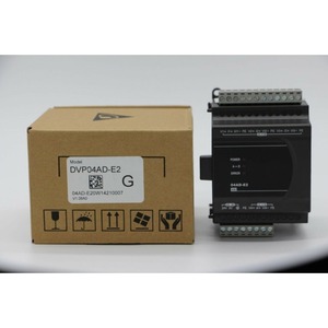 Módulo de Entrada Analógica PLC DVP04AD-E2 Más Vendido, 4 Canales, Serie DVP, Control de Automatización Industrial - Product Image 1