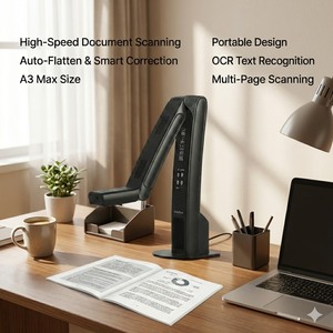 Visualizador Digital A4 A3, Escáner <span class=keywords><strong>de</strong></span> Libros y Papel, Presentador Visual Portátil USB, Cámara <span class=keywords><strong>de</strong></span> Documentos <span class=keywords><strong>de</strong></span> Alta Velocidad para PC, Garantía <span class=keywords><strong>de</strong></span> 1 Año - Product Image 6