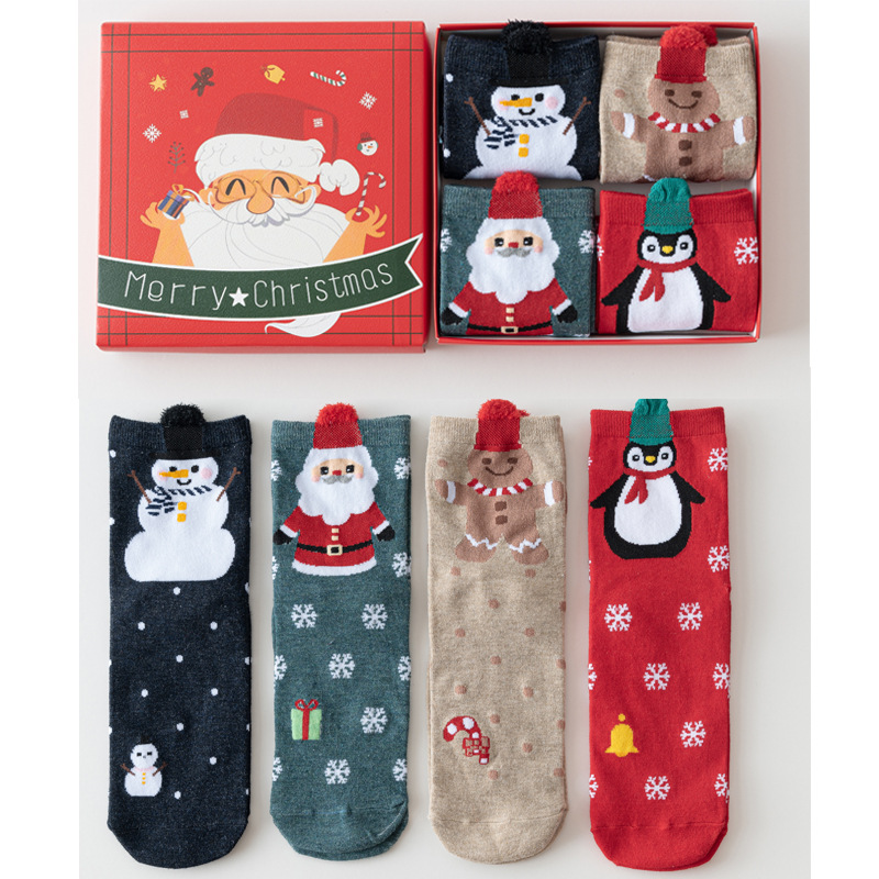 Red Snow Man J 1 boîte contient 4 paires