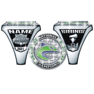 Anillo de campeonato de béisbol Usssa de Deportes de baloncesto de fútbol personalizado 2025 - Product Image 3