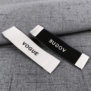 Chất lượng cao Nhãn vi tính dệt logo vá bán buôn tùy chỉnh dệt nhãn cho phụ kiện may mặc - Product Image 5