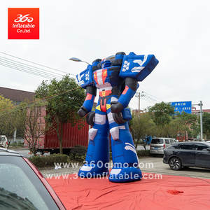 Fabrika fiyat özel boyut Oxford kumaş reklam olay dev Robot karikatür şişme - Product Image 2