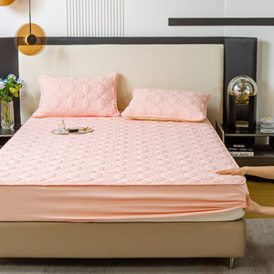 Class A Baby Safe Cotton Quilted Fitted Sheet 360° Anti-Slip, Soft & Warm Mattress Protector, Machine Washable - Product Image 2