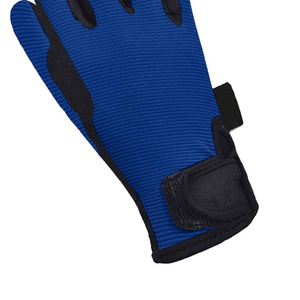 Guantes de Equitación de Cuero Genuino de Primera Calidad, Transpirables, Ligeros, Antideslizantes, Unisex - Product Image 4