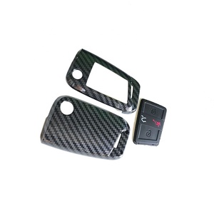 Per VW custodia chiave custodia ABS in fibra di carbonio 4 pulsanti portachiavi per VW Golf 7 ALLTRACK MK7 per <span class=keywords><strong>Skoda</strong></span> <span class=keywords><strong>Octavia</strong></span> A7 protettore <span class=keywords><strong>accessori</strong></span> - Product Image 5