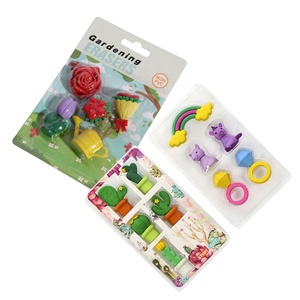 Hỗn Hợp 5Pcs Mini Bút Chì Tẩy Gói Thiết Lập <span class=keywords><strong>3D</strong></span> Cây Xương Rồng Hoa Tẩy Trường Văn Phòng Phẩm Các Mặt Hàng Cho Trẻ Em Và Sinh Viên Cung Cấp - Product Image 1