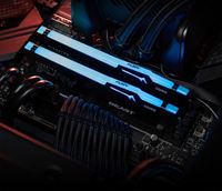 For FURY Black 64GB (32Gx2) 6400Mhz DDR5 RGB XMP3.0 Desktop Memory KF552C40BBAK2-64 in Stock RAM