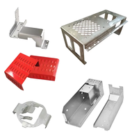 Fabrication de boîtiers métalliques estampés de précision en aluminium, acier et fer, usinage CNC, découpe laser, pliage, ODM