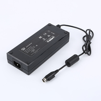 Adaptor Daya 120W 90-264V AC ke 12V 10A DC untuk Monitor PC Desktop Bersertifikasi KC