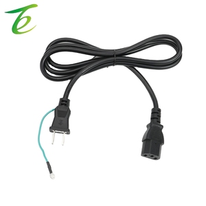 สายไฟแบบสามแกนปลั๊กญี่ปแบบหัวตรงปลายสายไฟทองแดงบริสุทธิ์ปลายสายไฟ - Product Image 2