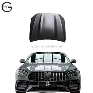 Capuz do motor para 2017 + mercedes w213 E-CLASS capuz e63s amg tampa do motor e63 amg ferro de alumínio bonnet