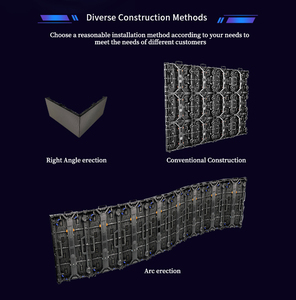 Raybo ngoài trời HD không thấm nước dẫn tường bảng điều khiển độ phân giải cao độ sáng cao di chuyển bức tường Video cho Thuê Ngoài trời dẫn Màn hình hiển thị - Product Image 4