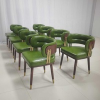 Chaises de salle à manger de luxe modernes, tabourets de restaurant, tabourets de comptoir, chaises hautes en bois pour îlot de cuisine