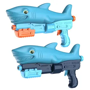 2022, летняя уличная игрушка в виде водяного бассейна, пляжной игры, Мощный насос в форме акулы, водяной пистолет большой емкости, игрушка для детей, водяной разбрызгиватель