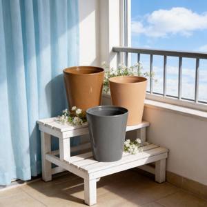 กระถางดอกไม้ทรงสามเหลี่ยม กระถางเซรามิก กระถาง<span class=keywords><strong>ต้น</strong></span>ไม้ กระถางดอกไม้และกระถางปลูกต้นไม้-เป็นมิตรกับสิ่งแวดล้อม ทนทาน ใช้ได้ทั้งภายในและภายนอกอาคาร - Product Image 2