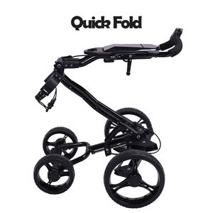 Chariot de golf pliable léger OEM à faible MOQ avec cadre en aluminium et 4 roues, modèle JT-X003 - Product Image 4