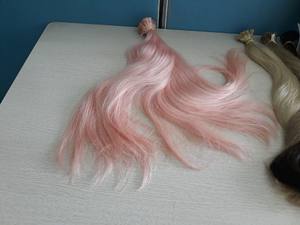 Extensiones de cabello humano de queratina virgen vietnamita Cabello de queratina cruda de punta plana Hecho en Vietnam - Product Image 2