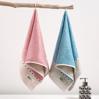 Serviette de visage classique en fibre de bambou, ultra douce, serviette de lavage du visage, serviette à séchage rapide, hypoallergénique, serviette de beauté