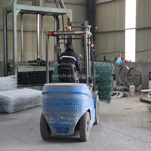 Panier <span class=keywords><strong>gabion</strong></span> 10 x 12 <span class=keywords><strong>cm</strong></span> et treillis métallique hexagonal robuste pour murs de soutènement - Product Image 3