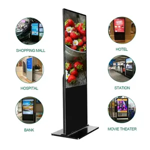 50 inch 4K đứng một mình kiosk Totem media player đa màn hình tương tác LCD quảng cáo CMS kỹ thuật số biển - Product Image 5