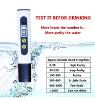 Kits de test d'eau numériques pour la qualité de l'eau potable, robinet, puits, piscine, aquarium