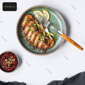 Ensemble de couteaux à steak et <span class=keywords><strong>fourchette</strong></span> en acier inoxydable Damas <span class=keywords><strong>Laguiole</strong></span> personnalisable, 2 pièces, pour boîte cadeau - Product Image 2