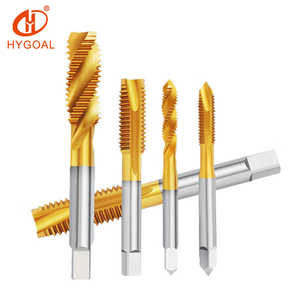ชุดเครื่องมือเกลียวไฮโกล อิโซเมตริก เอชเอสเอส โคบอลต์ 5% เคลือบด้วยดีบุก สำหรับเกลียวเครื่องจักร M35 ฟลูต/ปลายแหลม/เกลียวตรง - Product Image 1