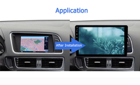 Autoradio android 10, écran tactile IPS, 10 pouces, WiFi, lecteur DVD, 2din, pour voiture Audi Q5 (2010-2017)