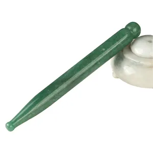 Flash Sale High-Quality Products Natural Jade Body Acupuncture Exclusive Massage Stick for Promote Blood Circulation