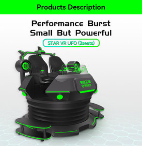 Thực tế ảo & VR Máy Nhà sản xuất giáo dục thực ảo Mô phỏng trò chơi VR UFO trẻ em chuyến bay giả lập VR sao không gian - Product Image 4